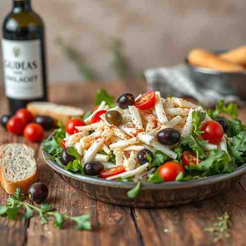 Esqueixada de Bacalla - Easy Salted Cod Salad Recipe